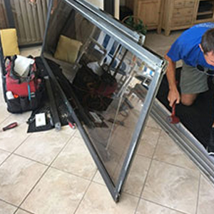 sliding glass door frame repair Jasmine Estates